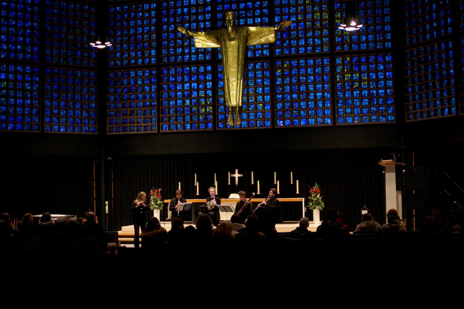 Vayla Quintet at the Kaiser Wilhelm Memorial Church in Berlin